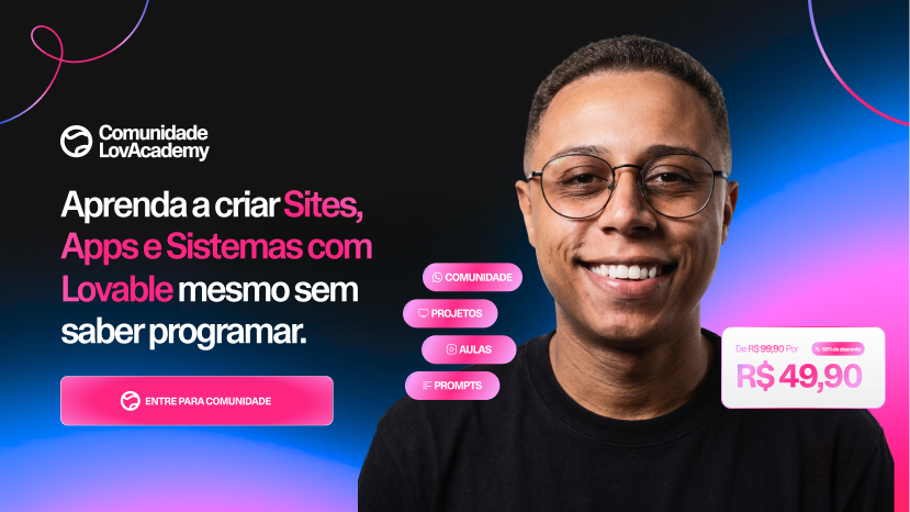 Lovable Publicidade - Método LovAcademy — use a Lovable sem gastar seus créditos