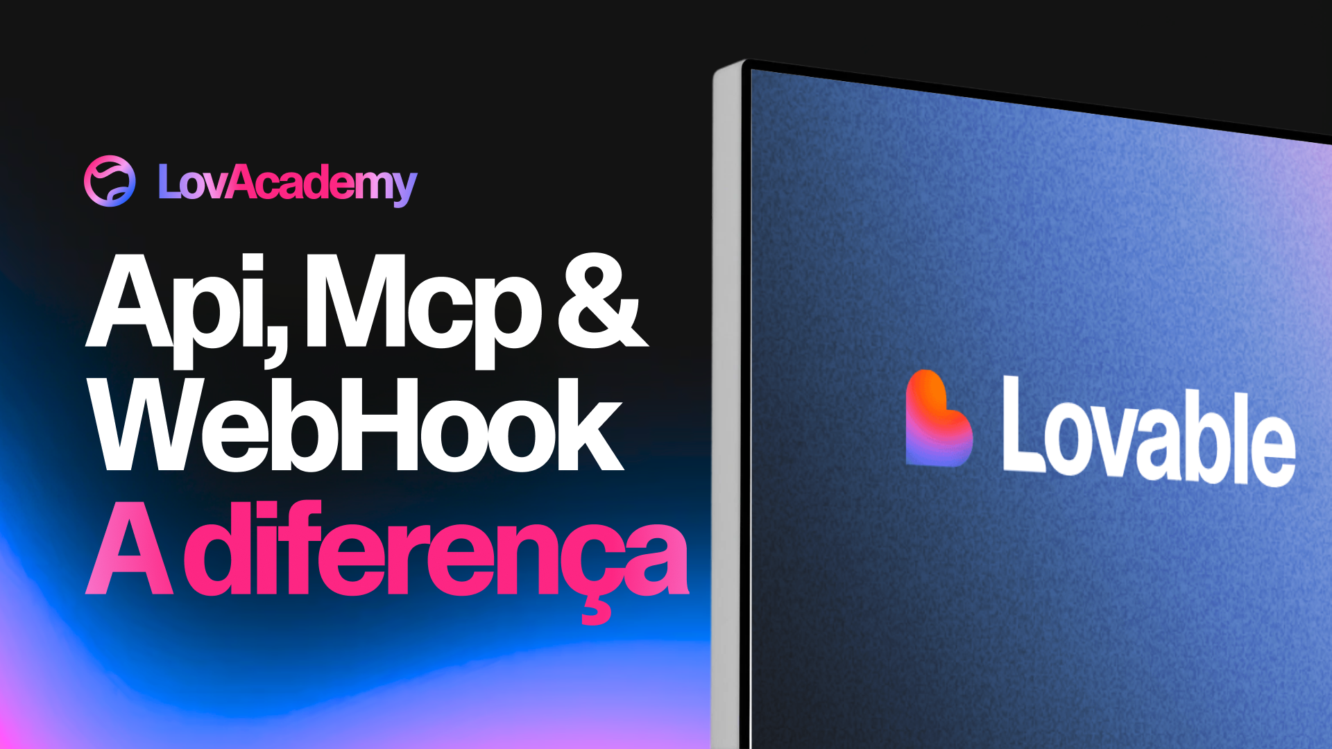 Lovable - API, Webhook e MCP: qual a diferença e quando usar cada um?